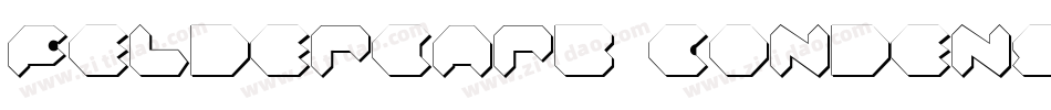 Feldercarb Condensed字体转换